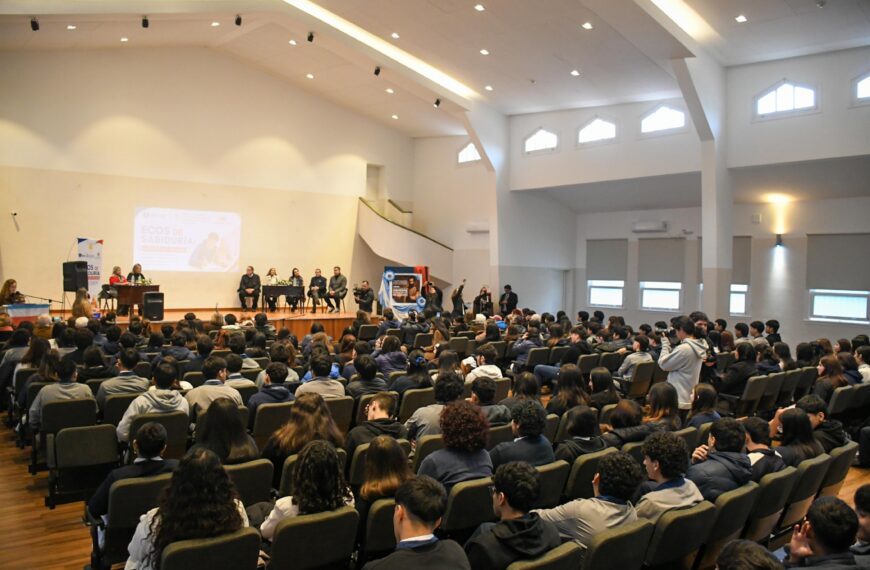 Lanzaron el proyecto pedagógico “Ecos de sabiduría: derechos que resuenan” en la Escuela Normal Manuel Belgrano