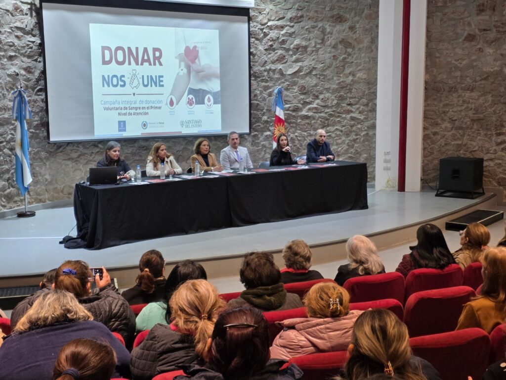“Donar nos une”: lanzan una campaña para promover la donación voluntaria de sangre “Donar nos une”: lanzan una campaña para promover la donación voluntaria de sangre