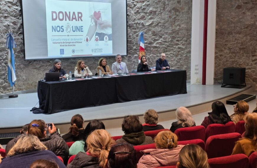 “Donar nos une”: lanzan una campaña para promover la donación voluntaria de sangre