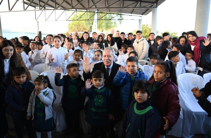 El gobernador Elías Suárez inauguró obras en el departamento Silípica