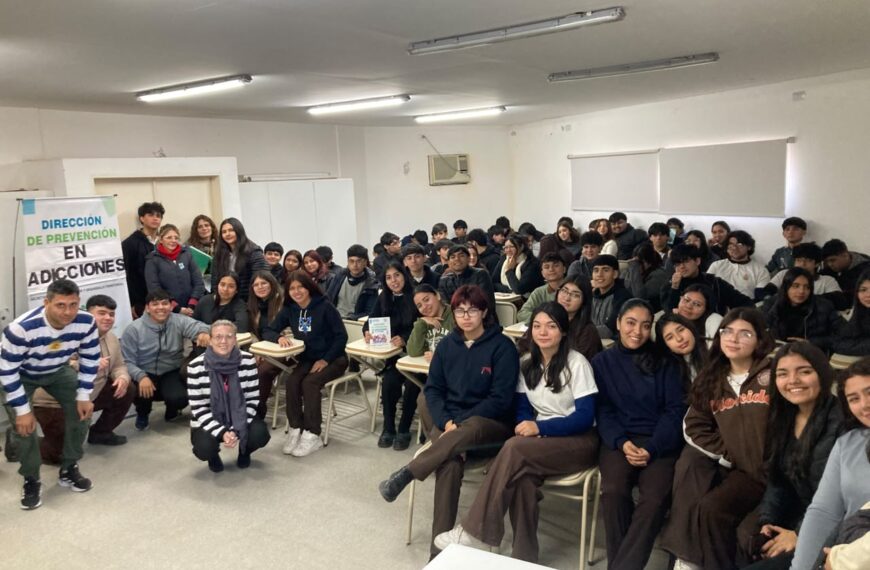 Instituciones se suman a las actividades por el “Mes de la Prevención de los Consumos Problemáticos y Adicciones”