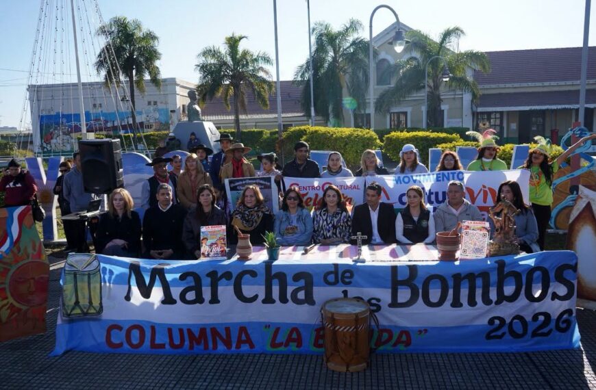La Columna Bandeña se prepara para participar de la 24° Marcha de los Bombos