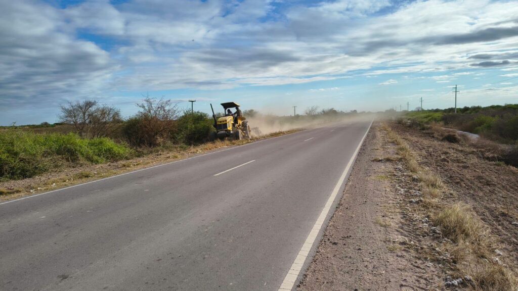 Mejoran la transitabilidad en la Ruta 206 y accesos a parajes de La Cañada