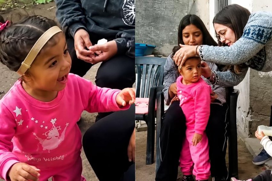 La emoción de escuchar por primera vez: la historia de Cata conmueve a Añatuya
