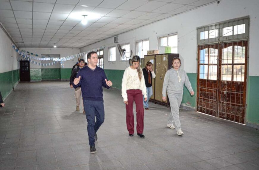 El municipio de Clodomira colaborará con mejoras edilicias en la Escuela N° 754 “Dr. José María Ramos Mejía”