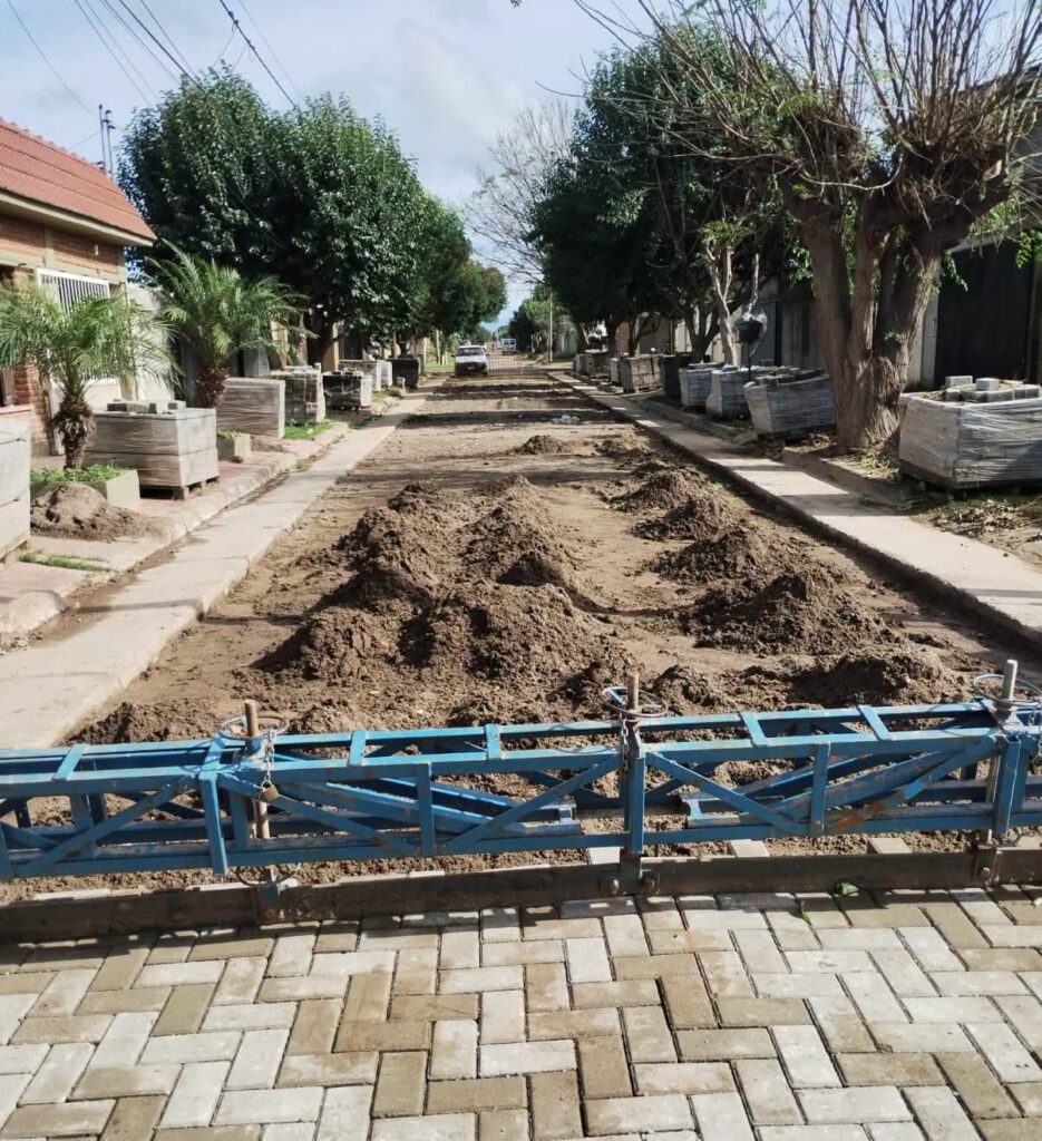En Frías avanzan con obras para fortalecer la infraestructura urbana En Frías avanzan con obras para fortalecer la infraestructura urbana