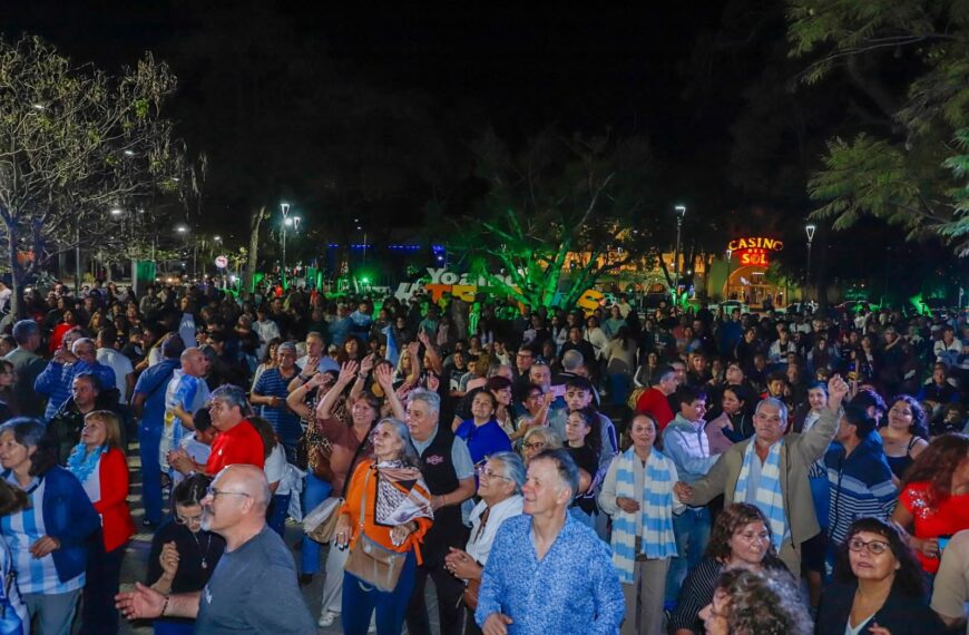 Gran noche de música y baile en “Viví Termas en Vacaciones de Invierno”