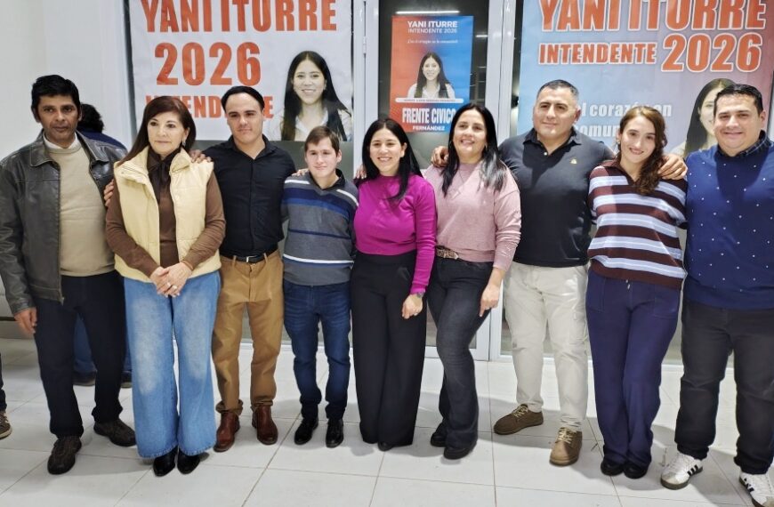 Yanina Iturre presentó a los candidatos a concejales del Frente Encuentro Cívico de Fernández