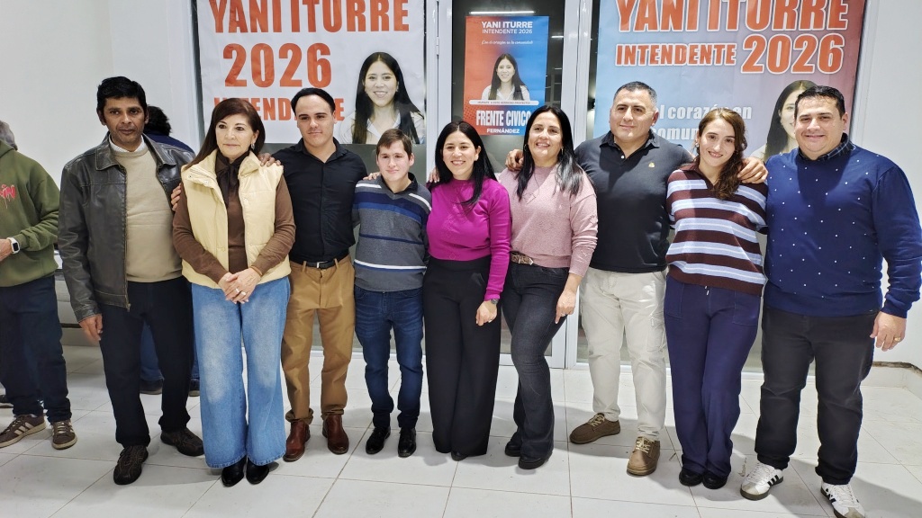 Yanina Iturre presentó a los candidatos a concejales del Frente Encuentro Cívico de Fernández