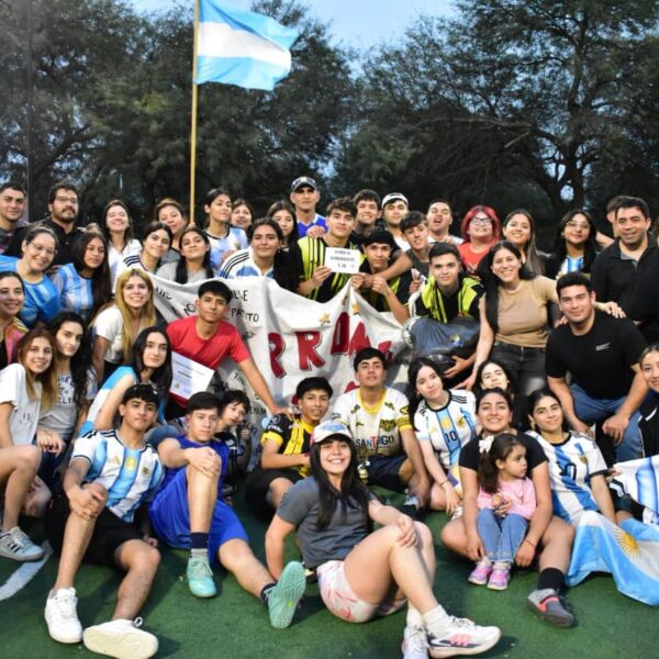 Los estudiantes fueron los protagonistas de la gran final de los Intercolegiales Municipales en Fernández