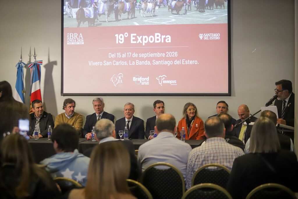 Santiago del Estero presentó en La Rural la 19ª edición de ExpoBRA 2026 Santiago del Estero presentó en La Rural la 19ª edición de ExpoBRA 2026
