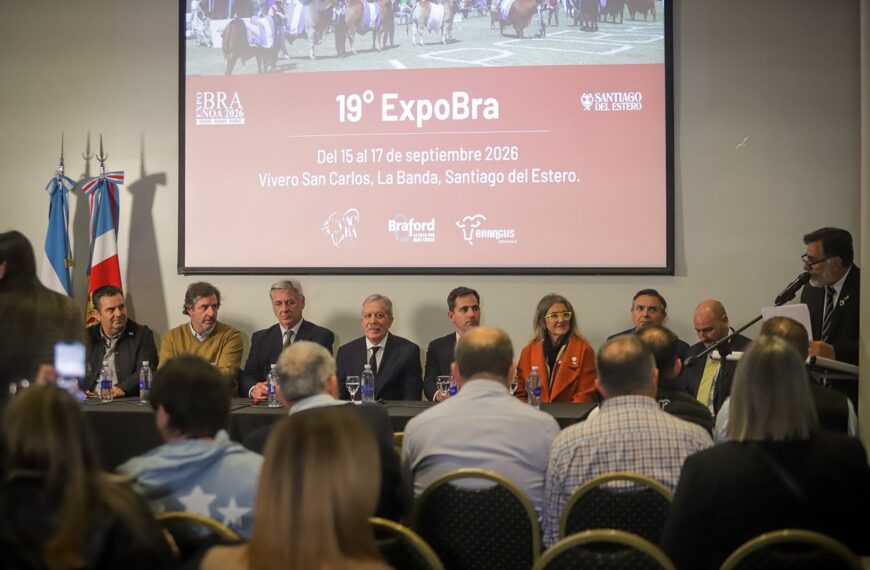 Santiago del Estero presentó en La Rural la 19ª edición de ExpoBRA 2026