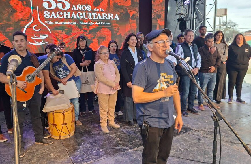 Las Sachaguitarras Atamisqueñas celebraron 55 años de historia, música e identidad santiagueña