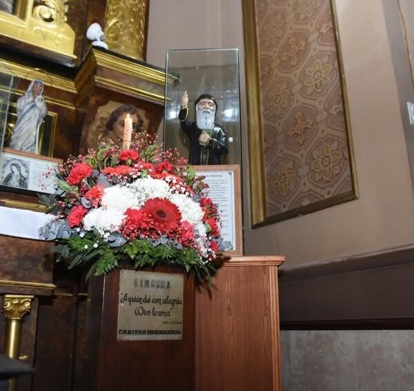 San Charbel ya tiene su espacio de devoción en la Catedral Basílica