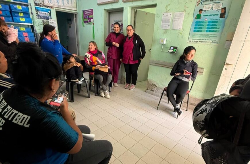 La Banda: el CAMM Tabla Redonda brindó un taller sobre el PAP y test de HPV