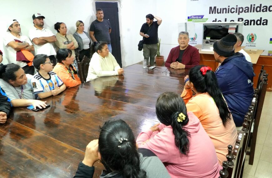 Destacan el trabajo de la Guardia Ambiental para mantener limpia la ciudad de La Banda