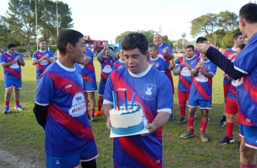 “Los Tatu” celebrarán su 4° aniversario con una jornada de rugby inclusivo en La Banda