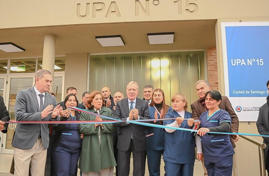 El gobernador Elías Suárez inauguró la nueva UPA N° 15 en el barrio Sarmiento de la Capital