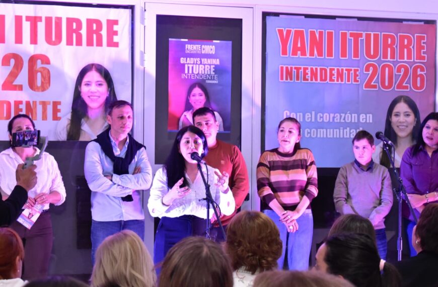 Con un fuerte respaldo militante, Yanina Iturre cerró su campaña rumbo al 2 de agosto