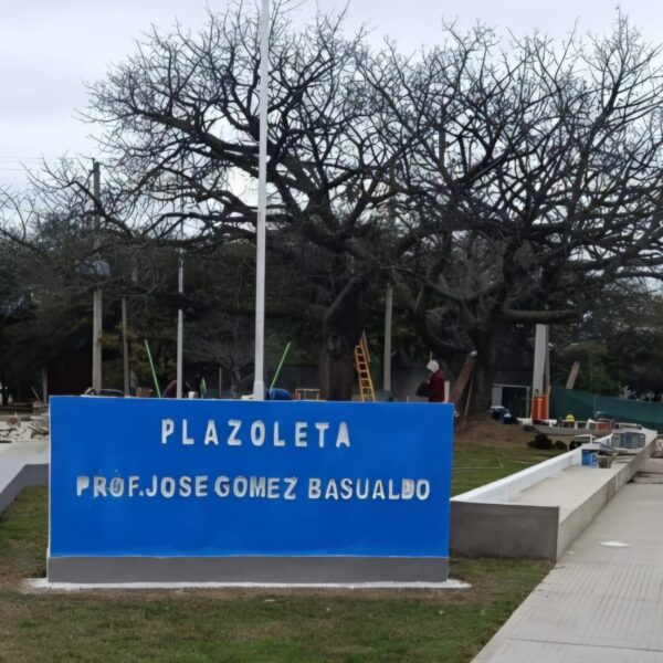 Inaugurarán este lunes la remodelación integral de la plazoleta Profesor José Gómez Basualdo del barrio Tradición
