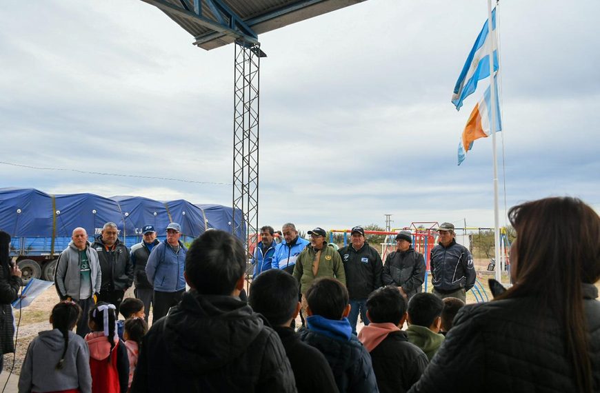 Veteranos de Malvinas de La Matanza llevaron donaciones al departamento Loreto