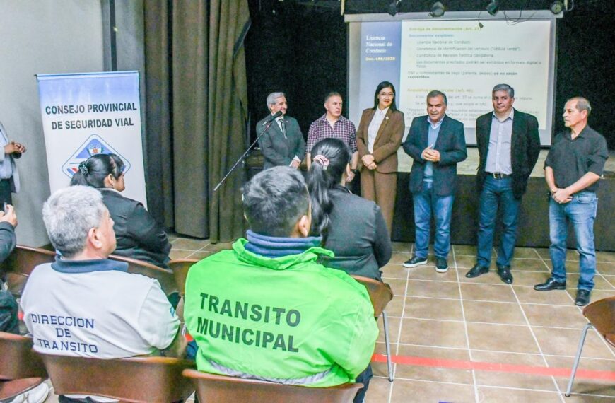 La Municipalidad participó de la capacitación de instructores y evaluadores para motociclistas de centros de emisión de licencias