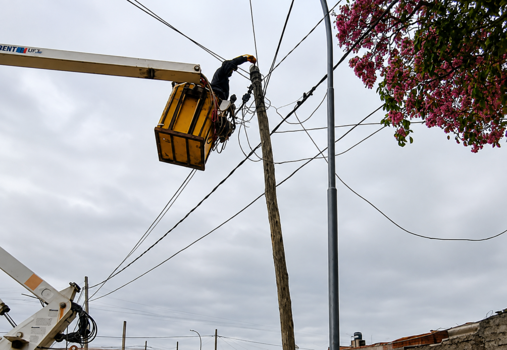 La Banda continúa con la modernización del alumbrado público en toda la ciudad