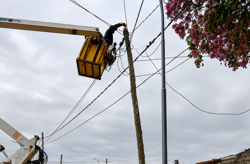 La Banda continúa con la modernización del alumbrado público en toda la ciudad