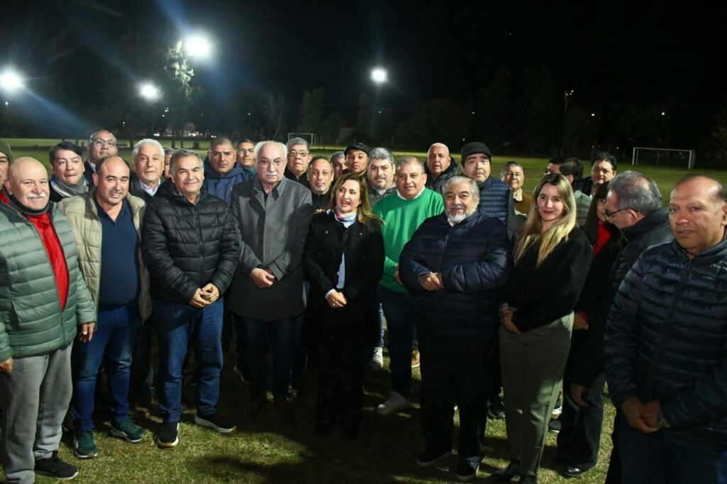 Habilitaron la iluminación Led del complejo deportivo del Suoem Habilitaron la iluminación Led del complejo deportivo del Suoem