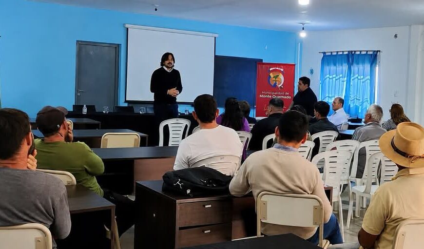 Monte Quemado: Realizan una jornada informativa sobre líneas de financiamiento del CFI