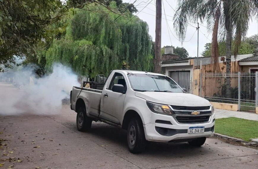 Continúan las fumigaciones preventivas en ciudad Capital