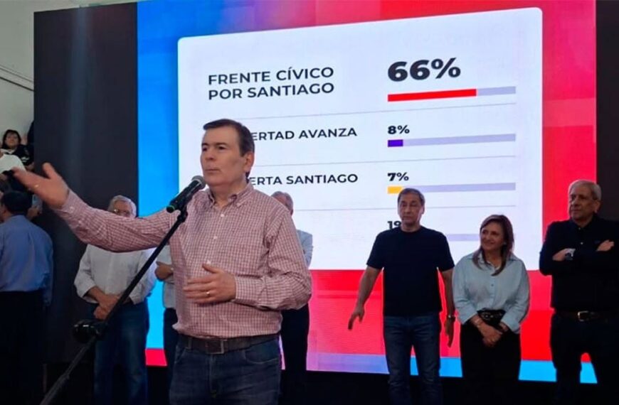 Zamora: “Vamos a seguir trabajando para todos los santiagueños, hayan votado o no por nosotros”