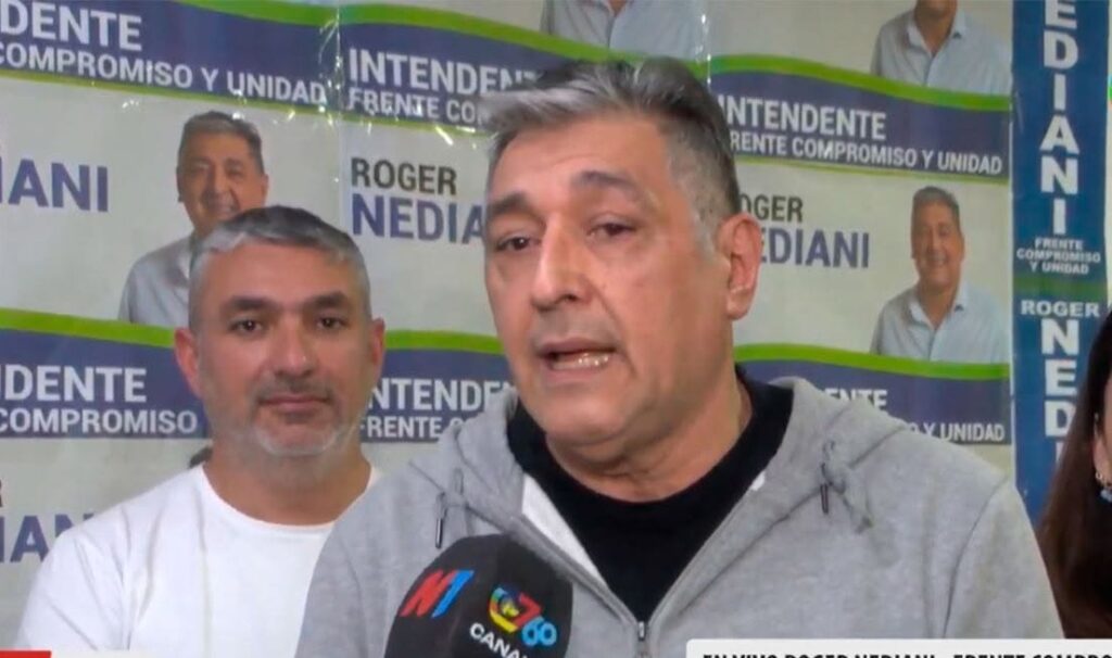Roger Nediani reconoció el triunfo de Llamil Abdala y llamó a fortalecer la unidad de los bandeños Roger Nediani reconoció el triunfo de Llamil Abdala y llamó a fortalecer la unidad de los bandeños