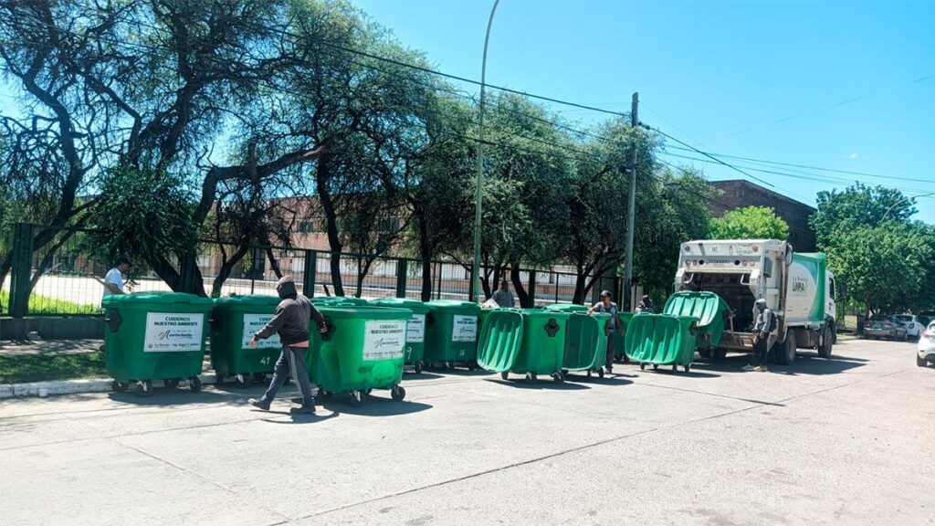 La Banda: recuerdan el uso correcto de los contenedores de basura La Banda: recuerdan el uso correcto de los contenedores de basura