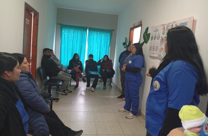 Realizaron una importante charla informativa sobre los beneficios de la lactancia materna