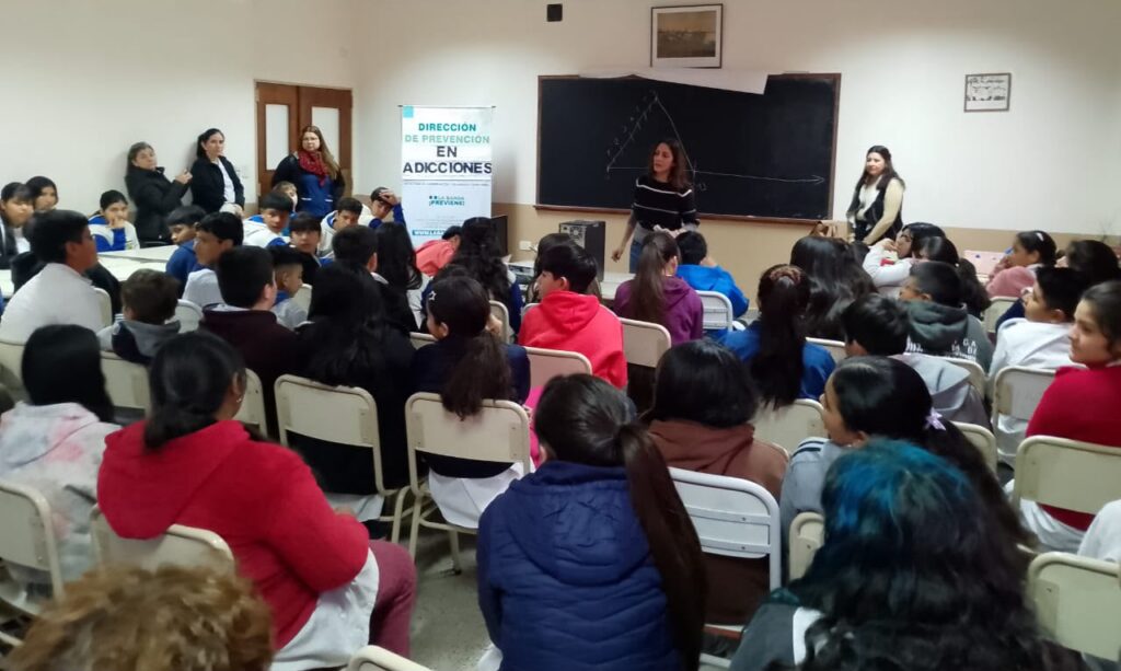 La Banda: realizaron talleres de prevención en instituciones educativas