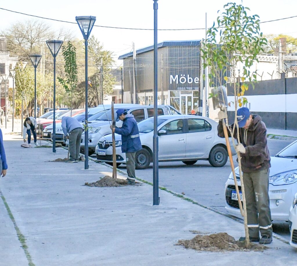La Capital continúa la Campaña de Arbolado Urbano con plantaciones en el barrio Congreso La Capital continúa la Campaña de Arbolado Urbano con plantaciones en el barrio Congreso
