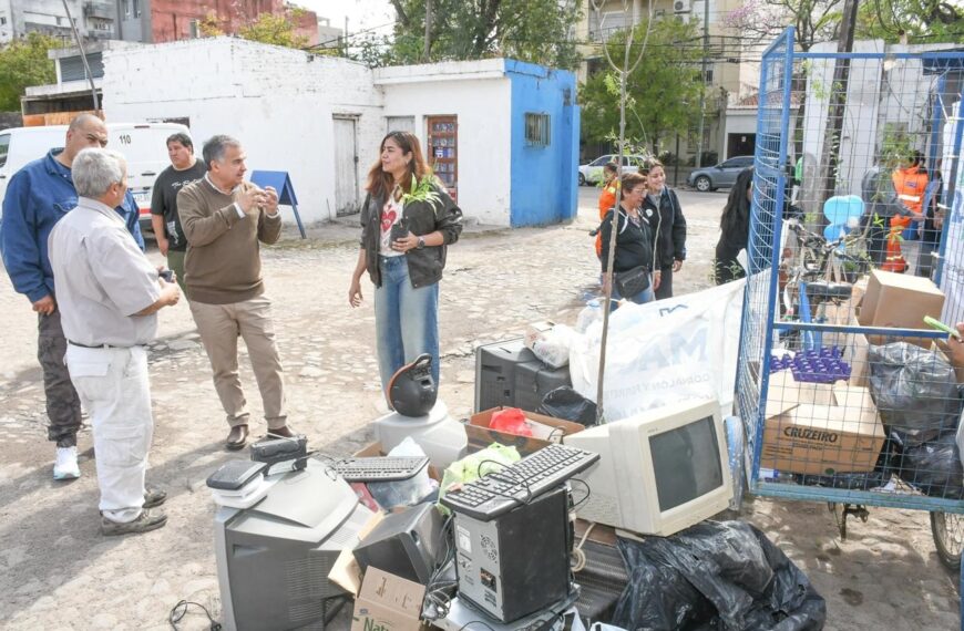 Se puso en marcha la recolección de aparatos eléctricos y electrónicos en desuso en la Capital