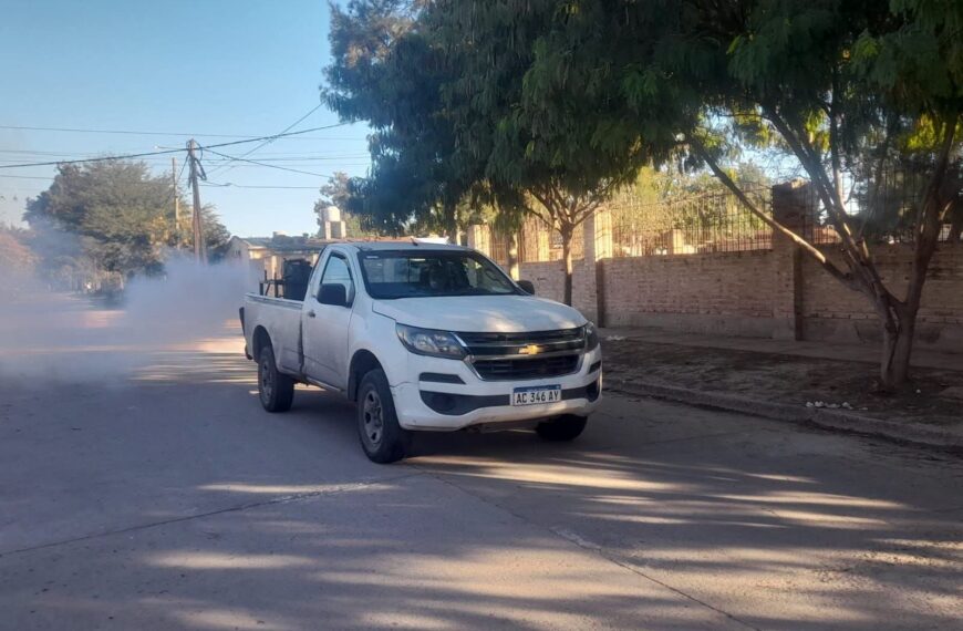 Continúan las fumigaciones preventivas en ciudad Capital