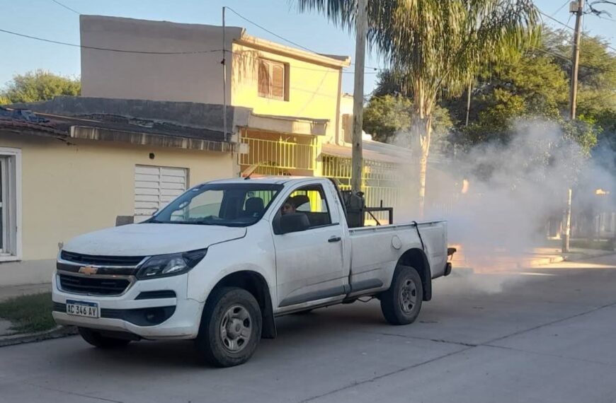 Continúan las fumigaciones preventivas en ciudad Capital