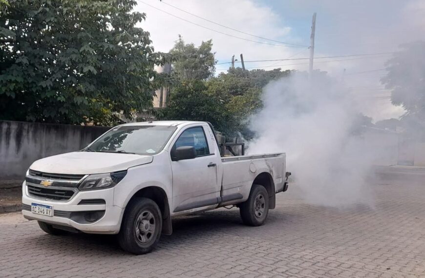 Continúan las fumigaciones preventivas en ciudad Capital