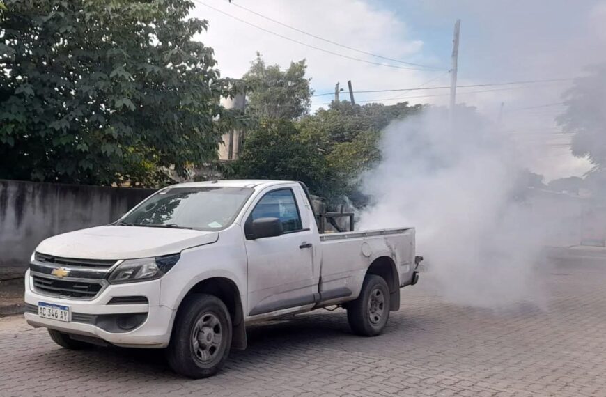La Municipalidad informó dónde trabajará esta semana con su programa de fumigaciones