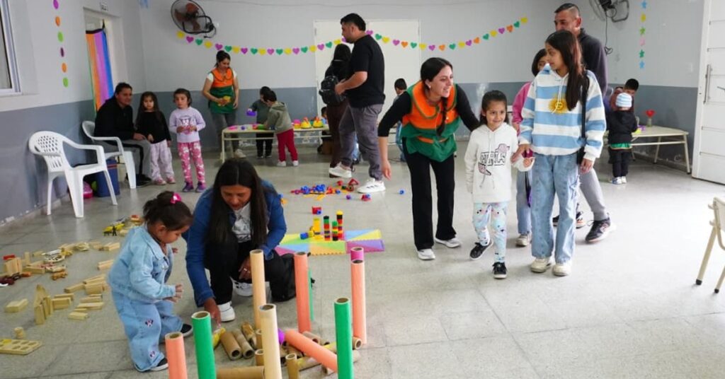 Arrancaron los festejos por los 136 años de Pinto con una jornada lúdica en el jardín municipal