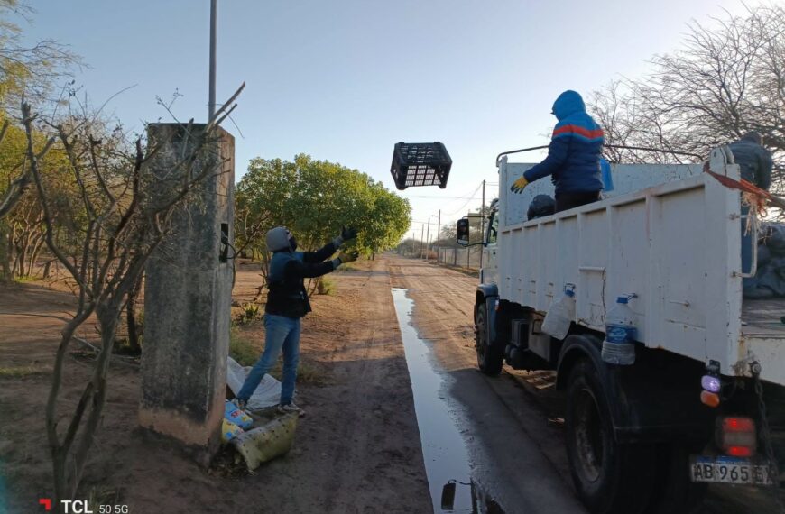 Colonia El Simbolar fortalece el servicio de recolección de residuos en todo el ejido municipal