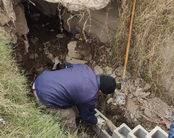 Intensifican la limpieza de bocas de tormenta y obras para mejorar el sistema de desagües pluviales 