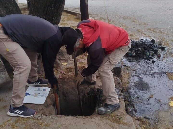 Tareas para mejorar el escurrimiento del agua de lluvia en la ciudad de La Banda Tareas para mejorar el escurrimiento del agua de lluvia en la ciudad de La Banda