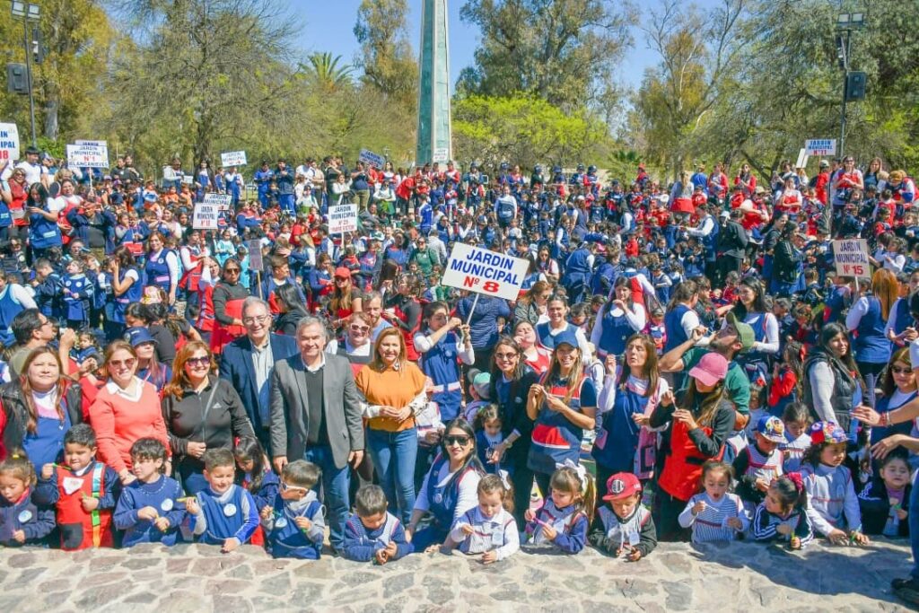 Una jornada recreativa reunió a más de 2000 alumnos de los jardines de infantes municipales
