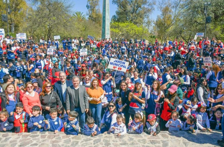 Una jornada recreativa reunió a más de 2000 alumnos de los jardines de infantes municipales