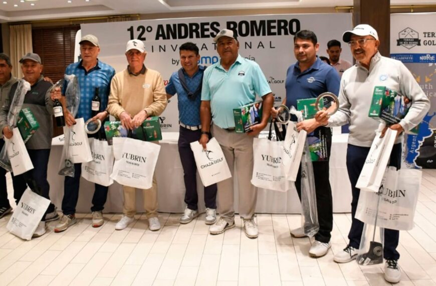 Arrancó la 12ª edición del torneo “Andrés Romero” Invitational en el Termas de Río Hondo Golf Club