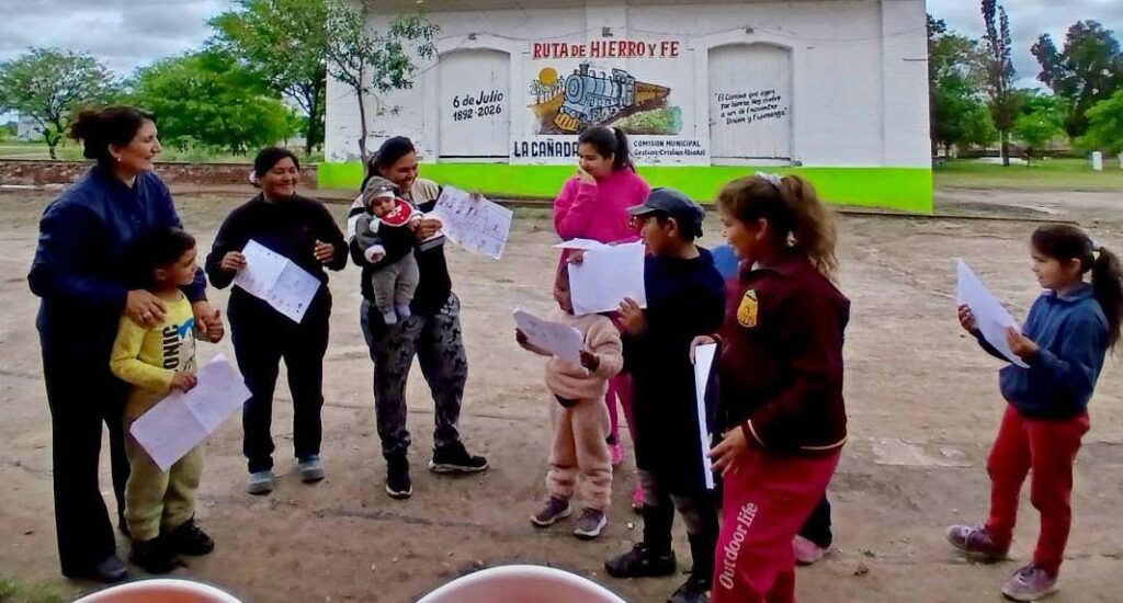 Familias de La Cañada participaron de una jornada de reflexión y encuentro por el Día de la Salud Mental